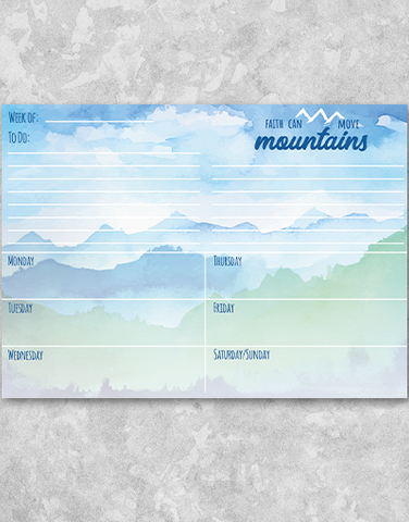 Move Mountains Desk Organizers