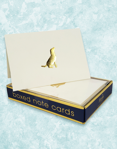Good Dog Embossed Note Cards