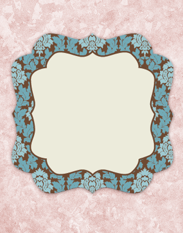 Dearest Damask Jumbo Die-Cut Notepads