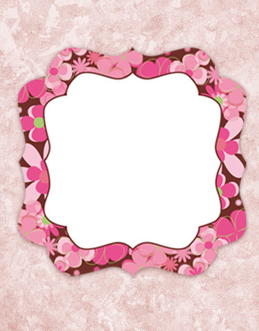 Pretty in Pink Jumbo Die-Cut Notepads