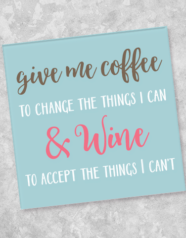 Coffee and Wine Beverage Napkins (44 Count)