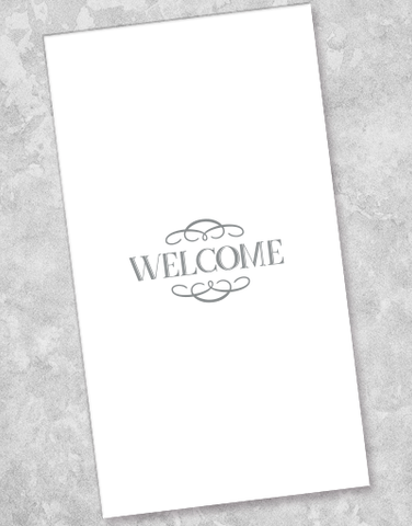 Classic Welcome Guest Towel Napkins (36 Count)