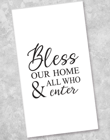 All Who Enter Guest Towel Napkins (36 Count)