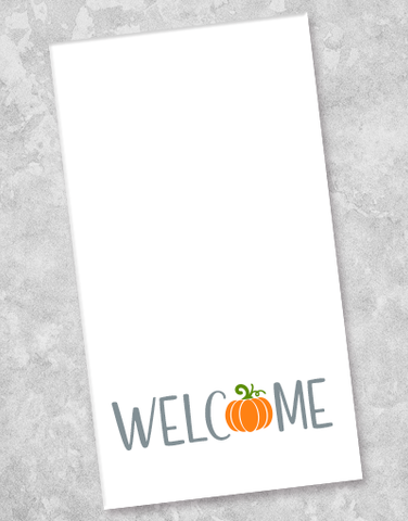 Pumpkin Welcome Guest Towel Napkins (36 Count)