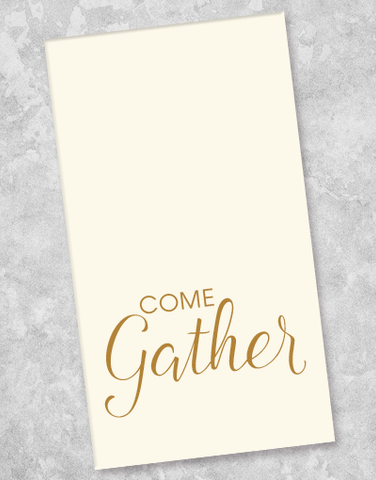 Come Gather Guest Towel Napkins (36 Count)