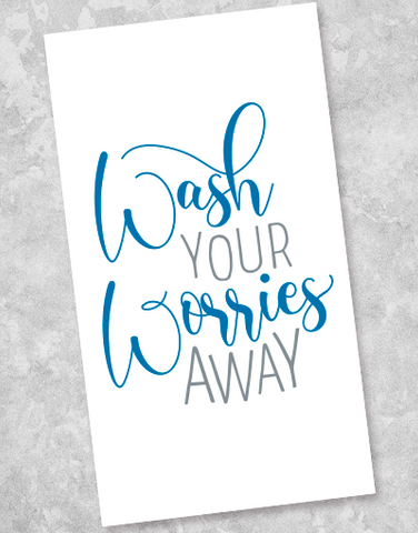 Wash Away Guest Towel Napkins (36 Count)