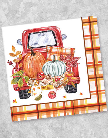 Fall Delivery Luncheon Napkins (44 Count)