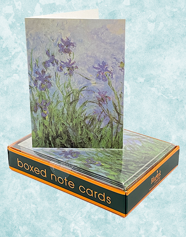Monet Irises Note Cards