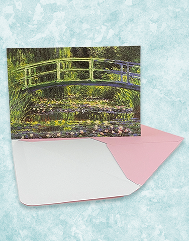 Waterlilies & Japanese Bridge Note Cards