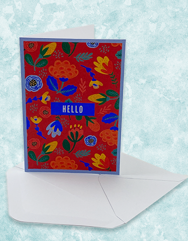 Cottagecore Hello Note Cards