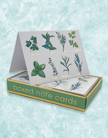 Fresh Herbs Note Cards