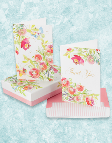 Charming Blooms Deluxe Note Card Set