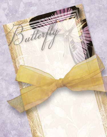 Garden Butterfly List Pad