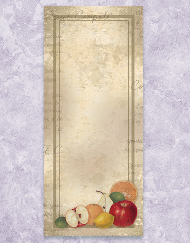 Fruit Compote List Pad