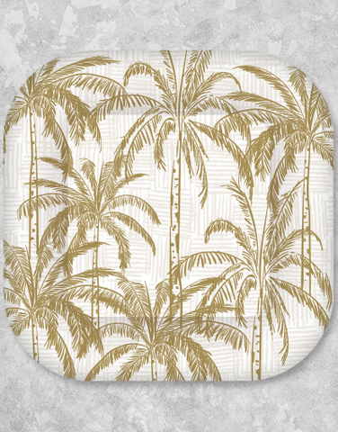 Golden Palms Dinner Plates (24 Count)
