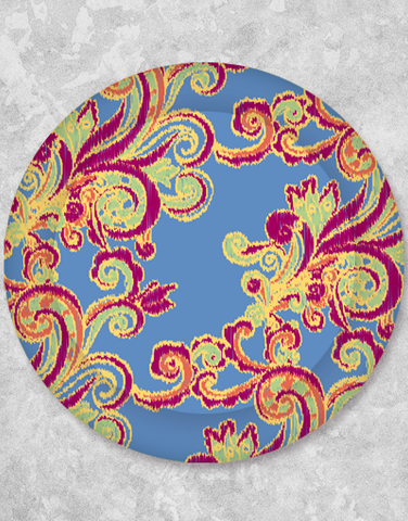 Gypsy Scroll Dessert Plates