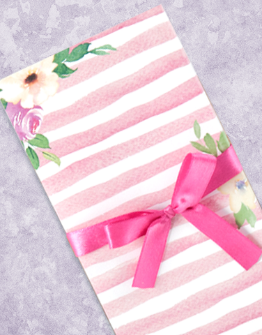 Pretty In Stripes Shopping List Pads