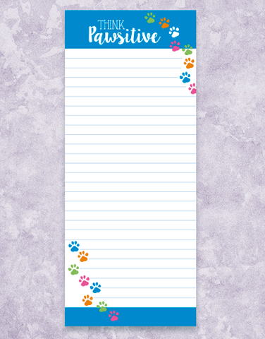 Think Pawsitive Shopping List Pads