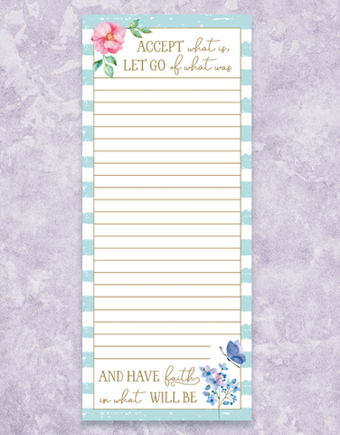 Have Faith Shopping List Pads