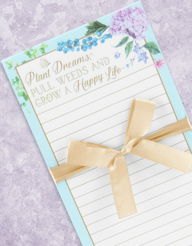 Happy Garden Shopping List Pads