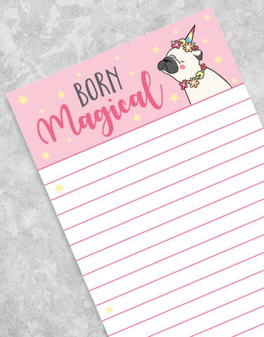 Born Magical Shopping List Pads