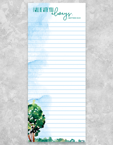 Always With You Shopping List Pads