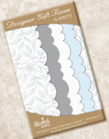 Fanciful Scalloped Tissue Paper