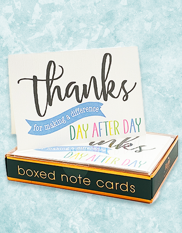 Making A Difference Thank You Cards