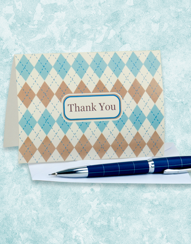 New School Thank You Note Cards